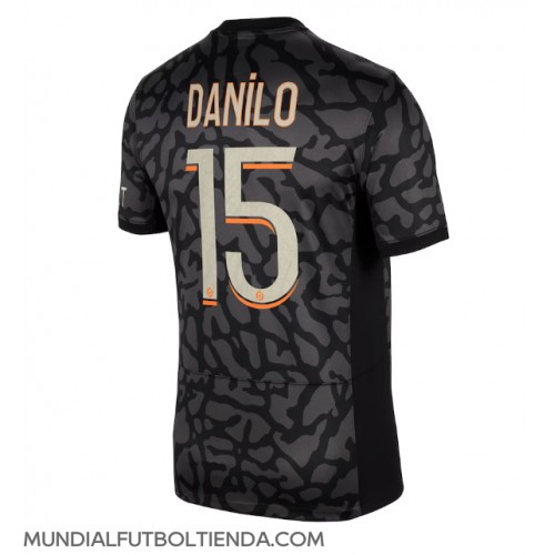 Camiseta Paris Saint-Germain Danilo Pereira #15 Tercera Equipación Replica 2023-24 mangas cortas